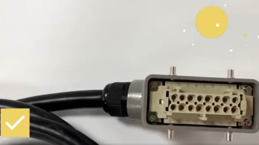 Hochleistungs-Steck verbinder kabel