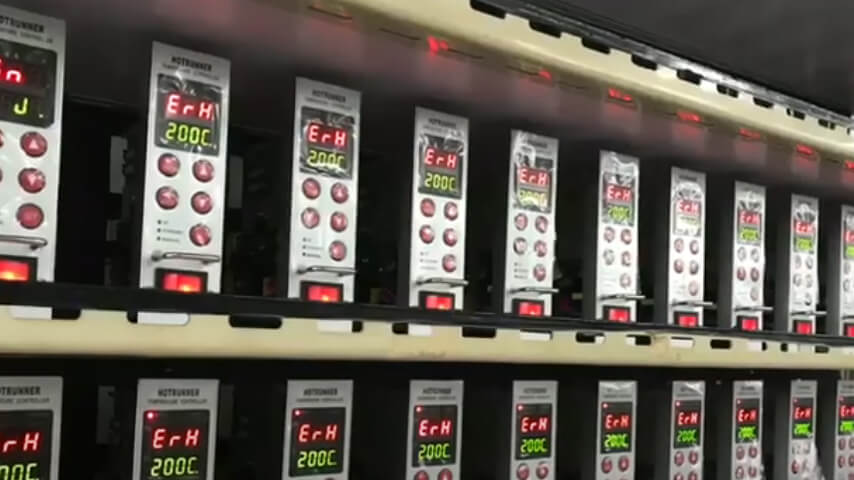 HRTC C Heißläufer-Controller-Produktion